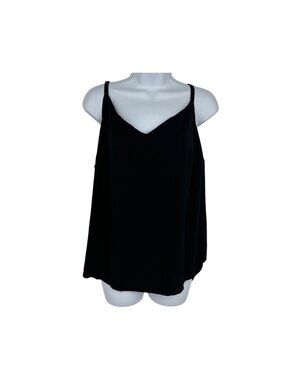 Torrid Black Sleeveless V-Neck Ava Stretch Challis Cami Size 1X